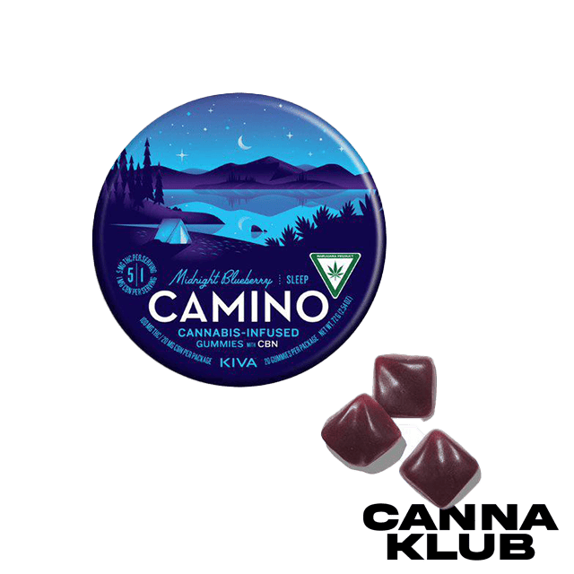 CAMINO MIDNIGHT BLUEBERRY 5:1 CBN 'SLEEP' GUMMIES