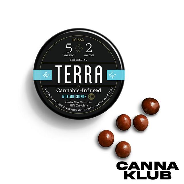 TERRA BITES MILK & COOKIES 5:2 THC:CBN