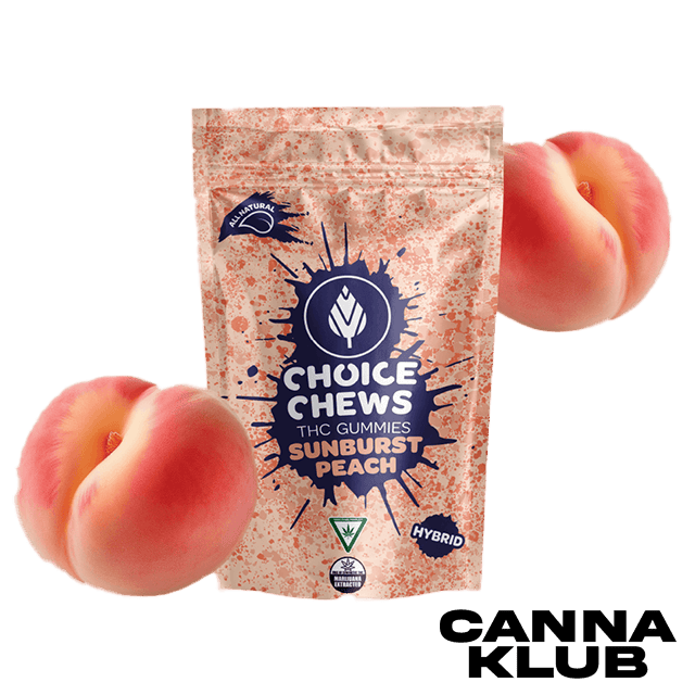 200MG SUNBURST PEACH GUMMIES