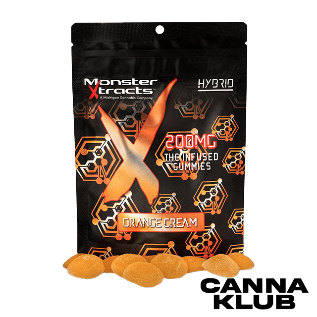 200MG ORANGE CREAM GUMMIES *5 FOR 35*