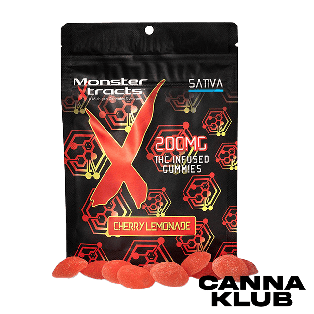200MG CHERRY LEMONADE GUMMIES *5 FOR 35*