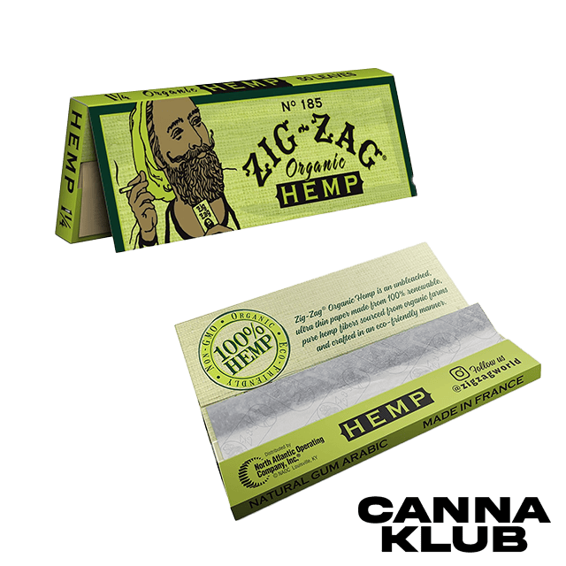ORGANIC HEMP 1 1/4 ROLLING PAPERS at Canna Klub Rose City, Recreational Marijuana Dispensary