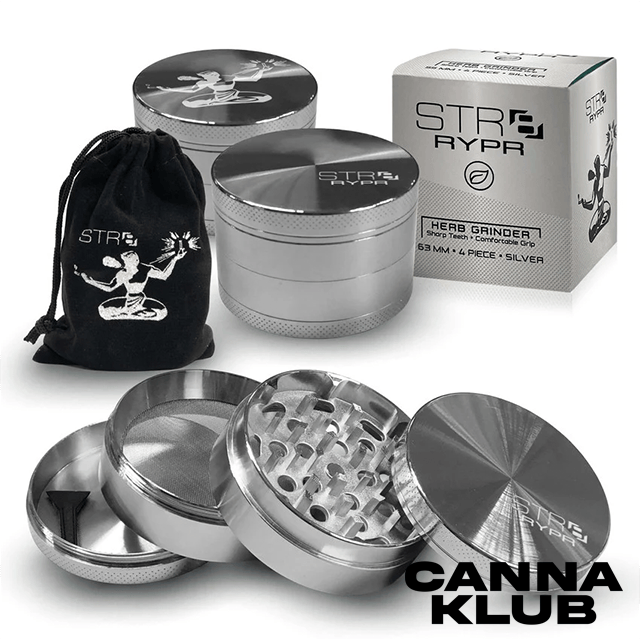 3" GRINDER W/ SCREEN (4PC)