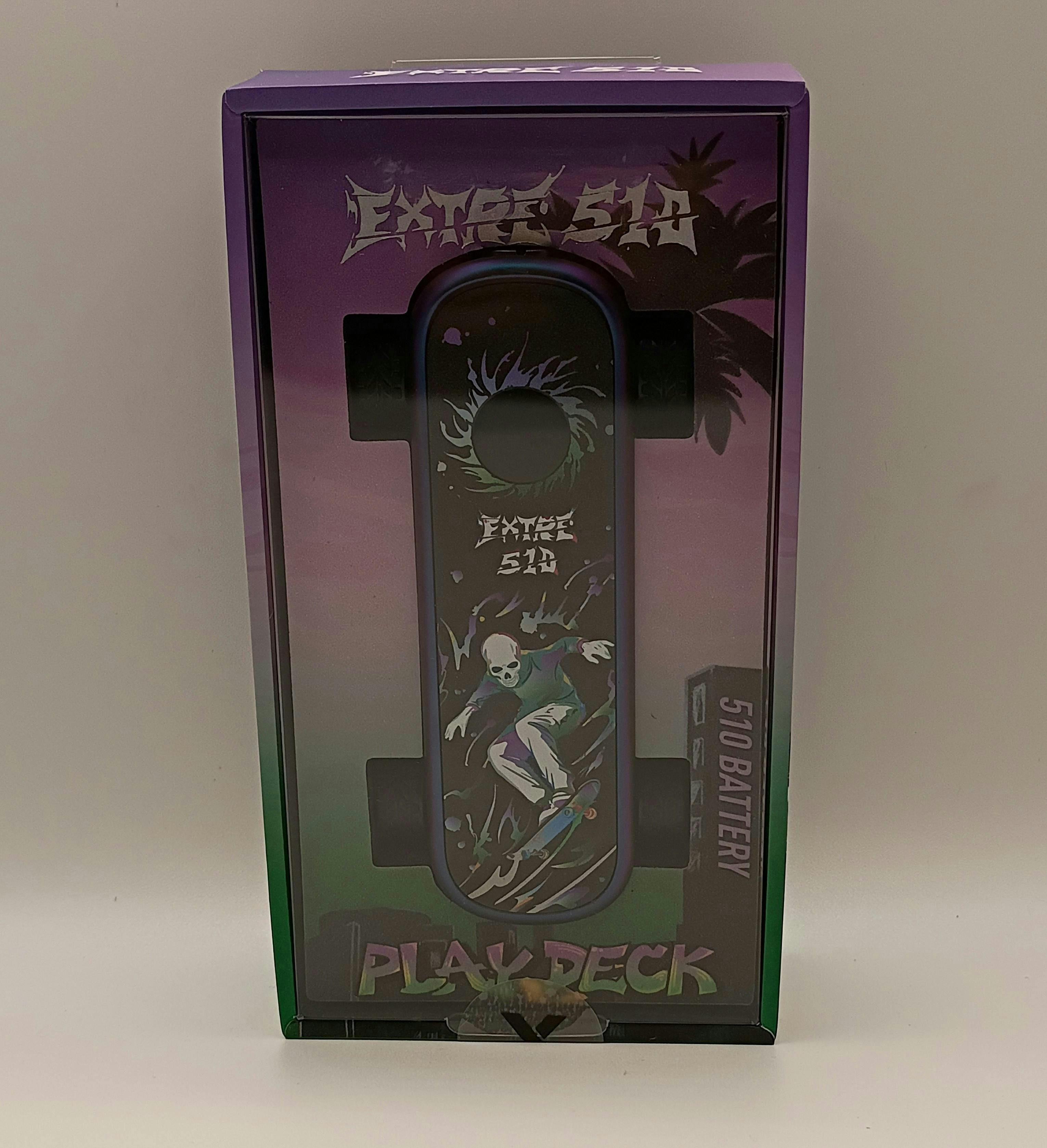 Skeleton Skateboarder Thread Play Deck