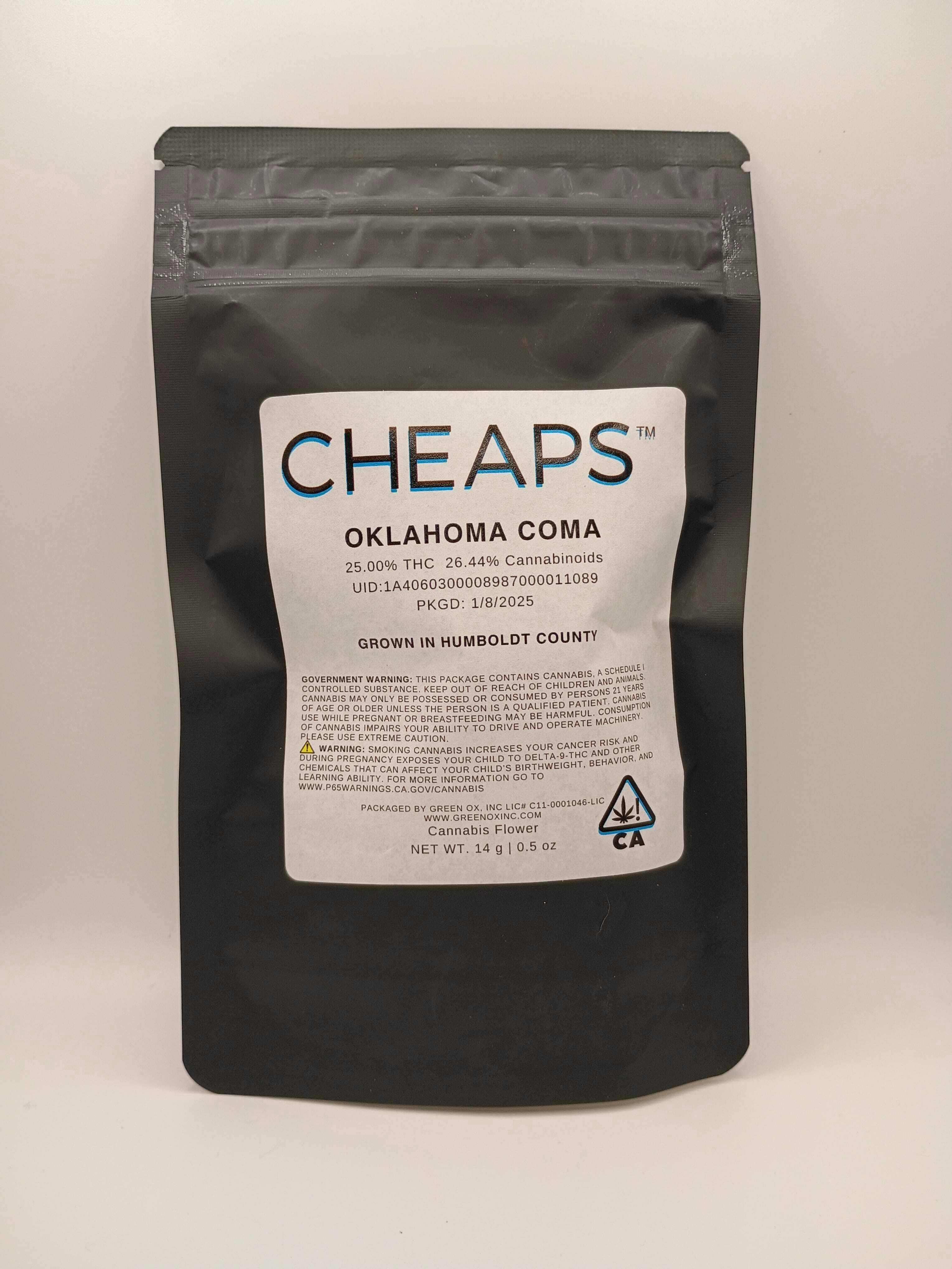 Oklahoma Coma - (14g) Outdoor Flower