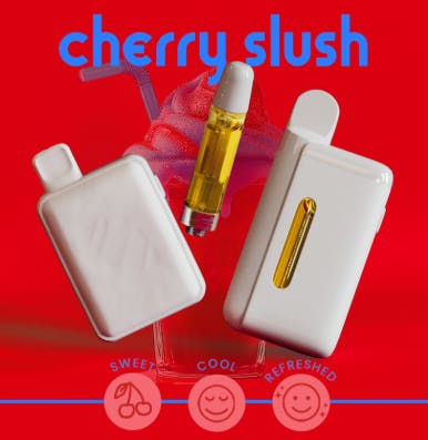 CHERRY SLUSH TWIST - 1G DISTILLATE CART at Herbal Wellness Marijuana Dispensary