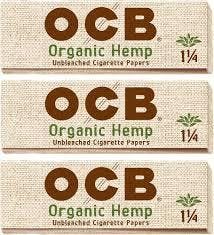 OCB ORGANIC HEMP PAPERS - 1-1/4