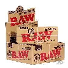 RAW - KING SUPREME ROLLING PAPERS $3.50