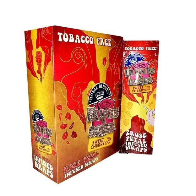 ROYAL BLUNTS ROSE PETAL WRAPS SWEET CHERRY $2.50