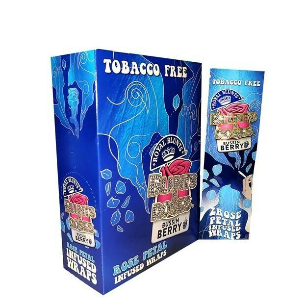 ROYAL BLUNTS ROSE PETAL WRAPS BUSSIN BERRY $2.00 - One Size