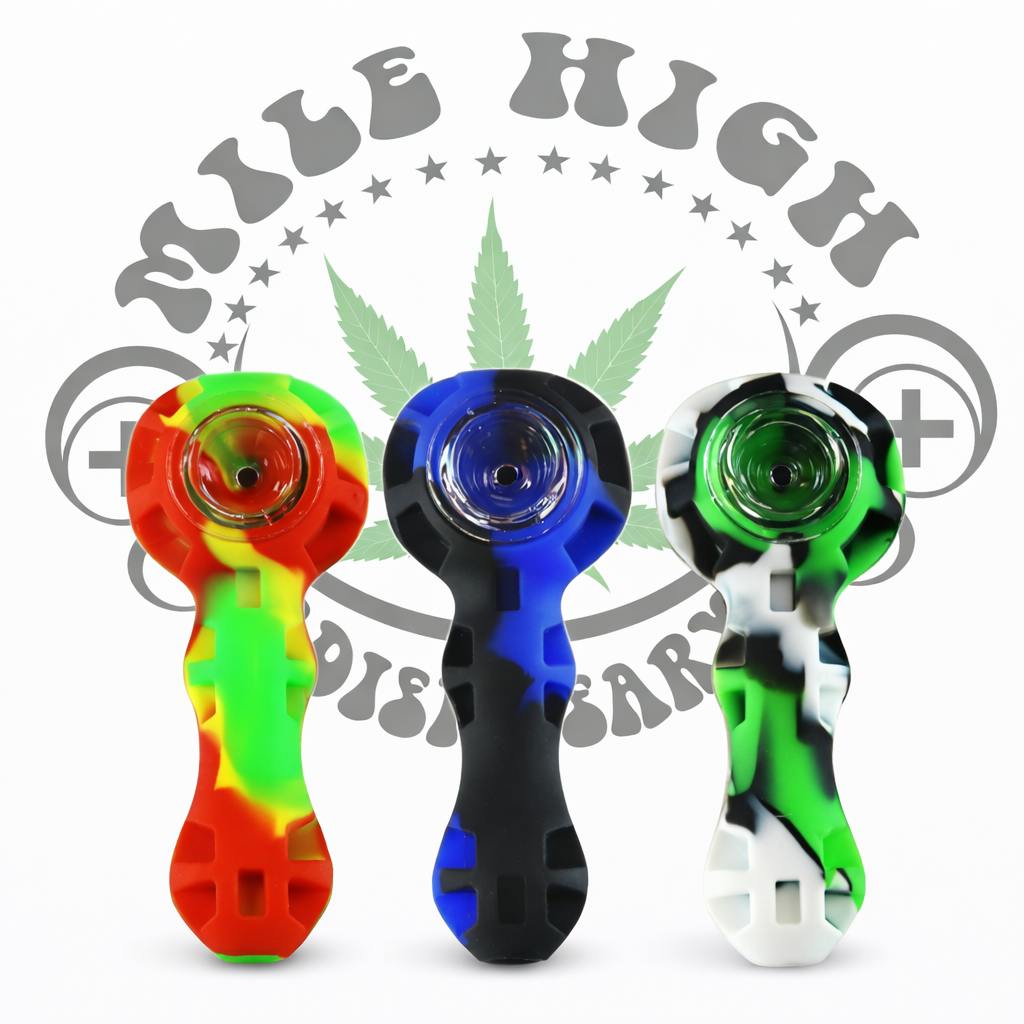SILICONE SPOON PIPE $10.00