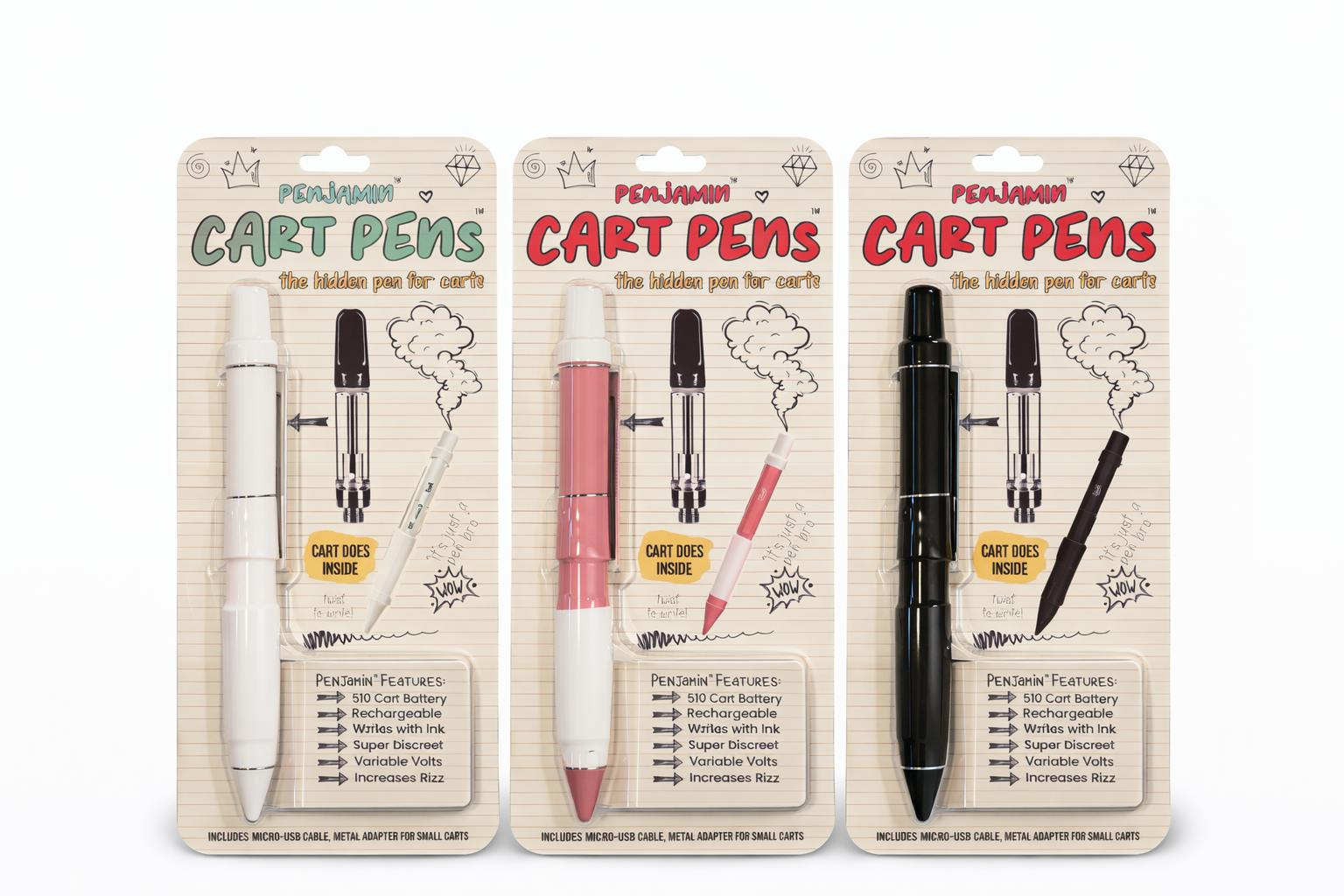 PENJAMIN - WRITING PEN 510 BATTERY ($29)