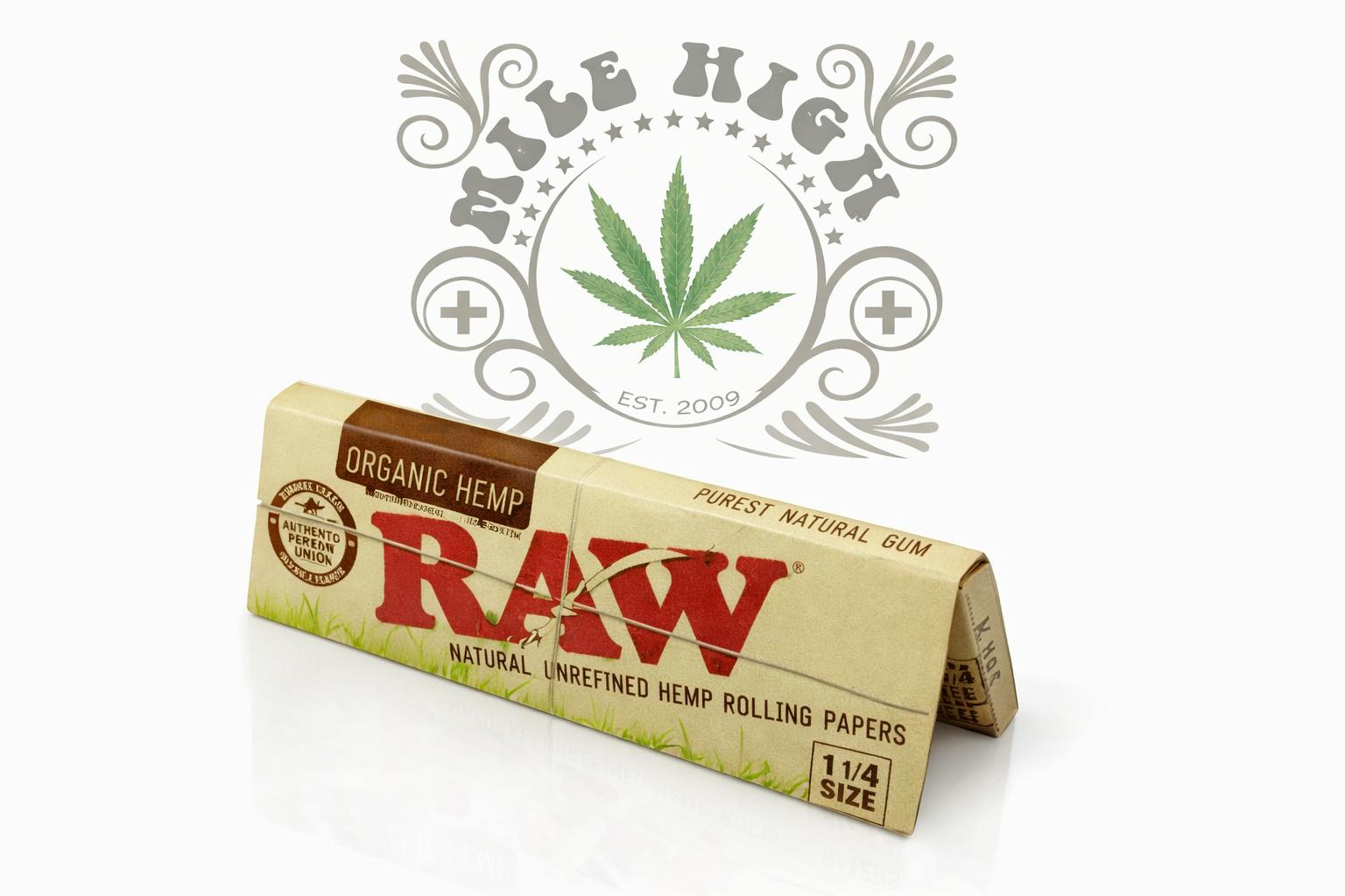 RAW ORGANIC PAPERS $3.50