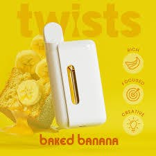 BAKED BANANA TWIST (H) - 1G DISTILLATE DISPOSABLE TUGBOAT