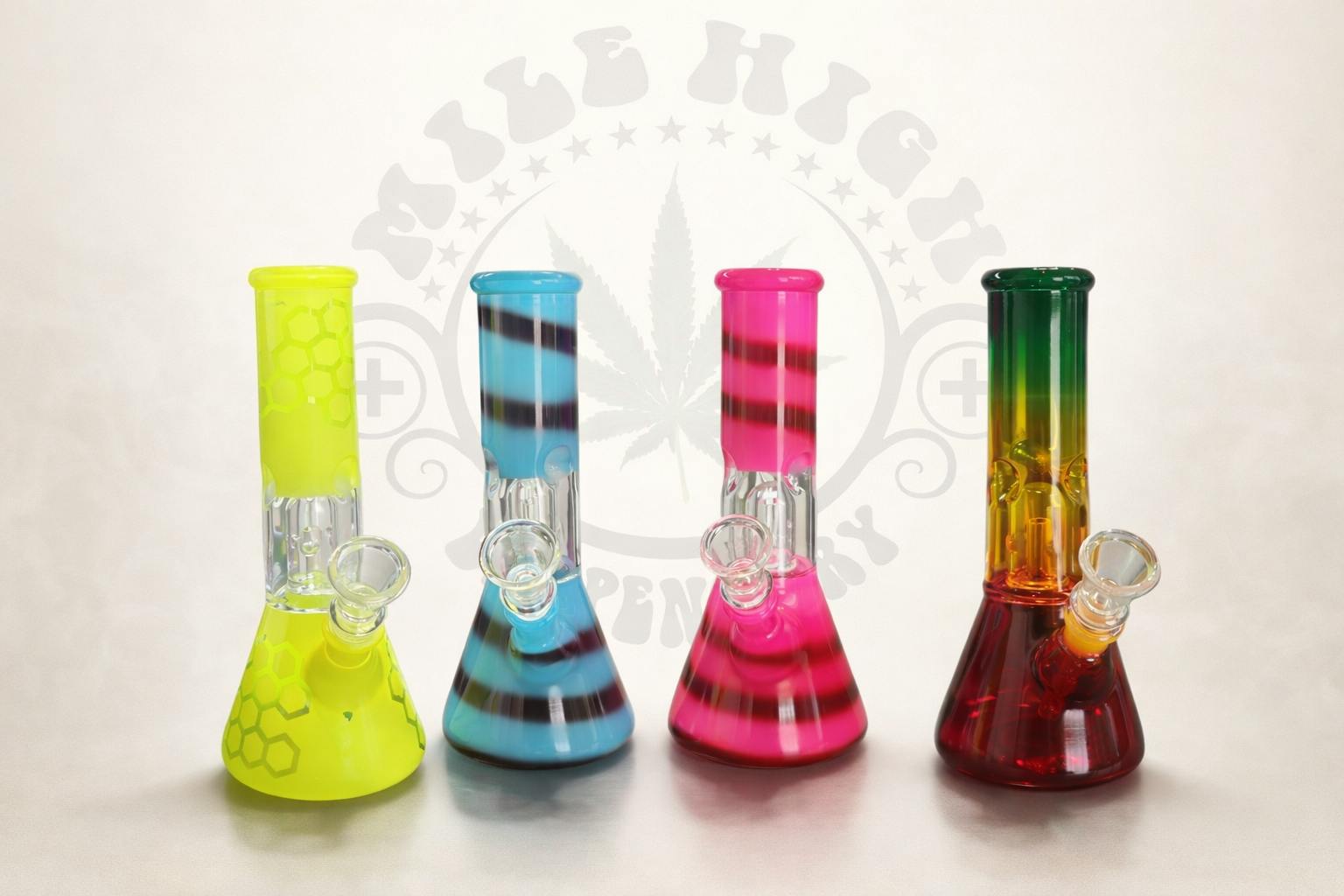 ACRYLIC BONG WITH GRINDR $12.00