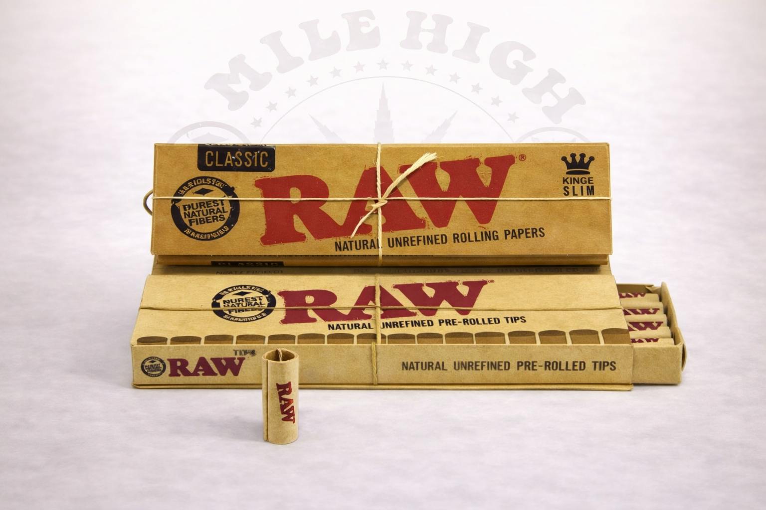 RAW KING SLIM + TIPS 24PK $4.50
