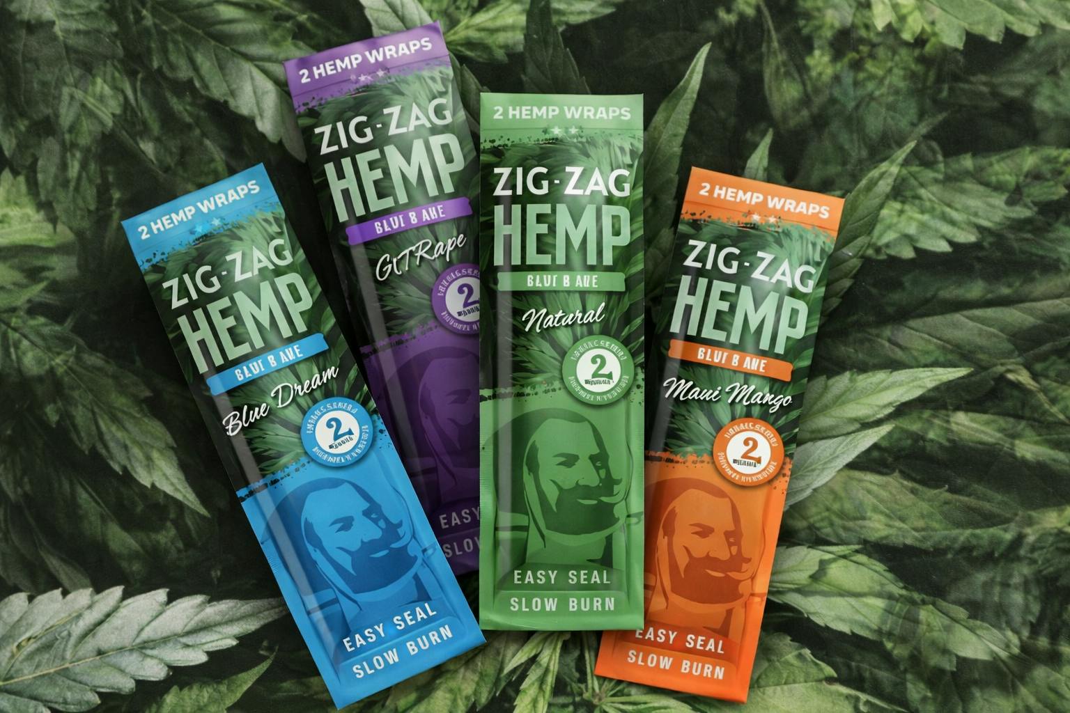 ZIG ZAG HEMP WRAPS 2CT ($1.50)