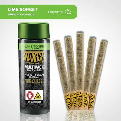 LIME SORBET (S) - 5PK DISTILLATE INFUSED CONES