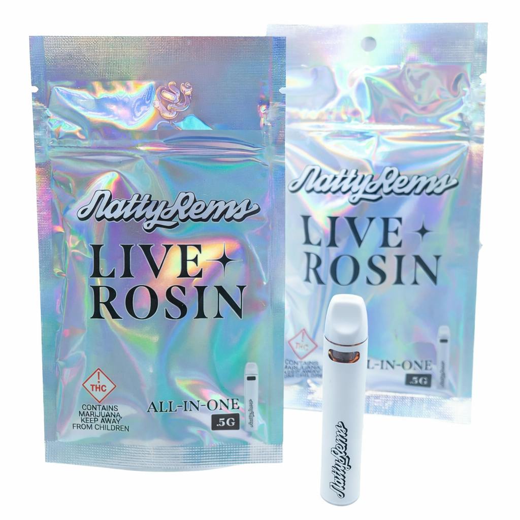 ASTRONAUT STATUS (H)(WT) - 500MG LIVE ROSIN DISPOSABLE