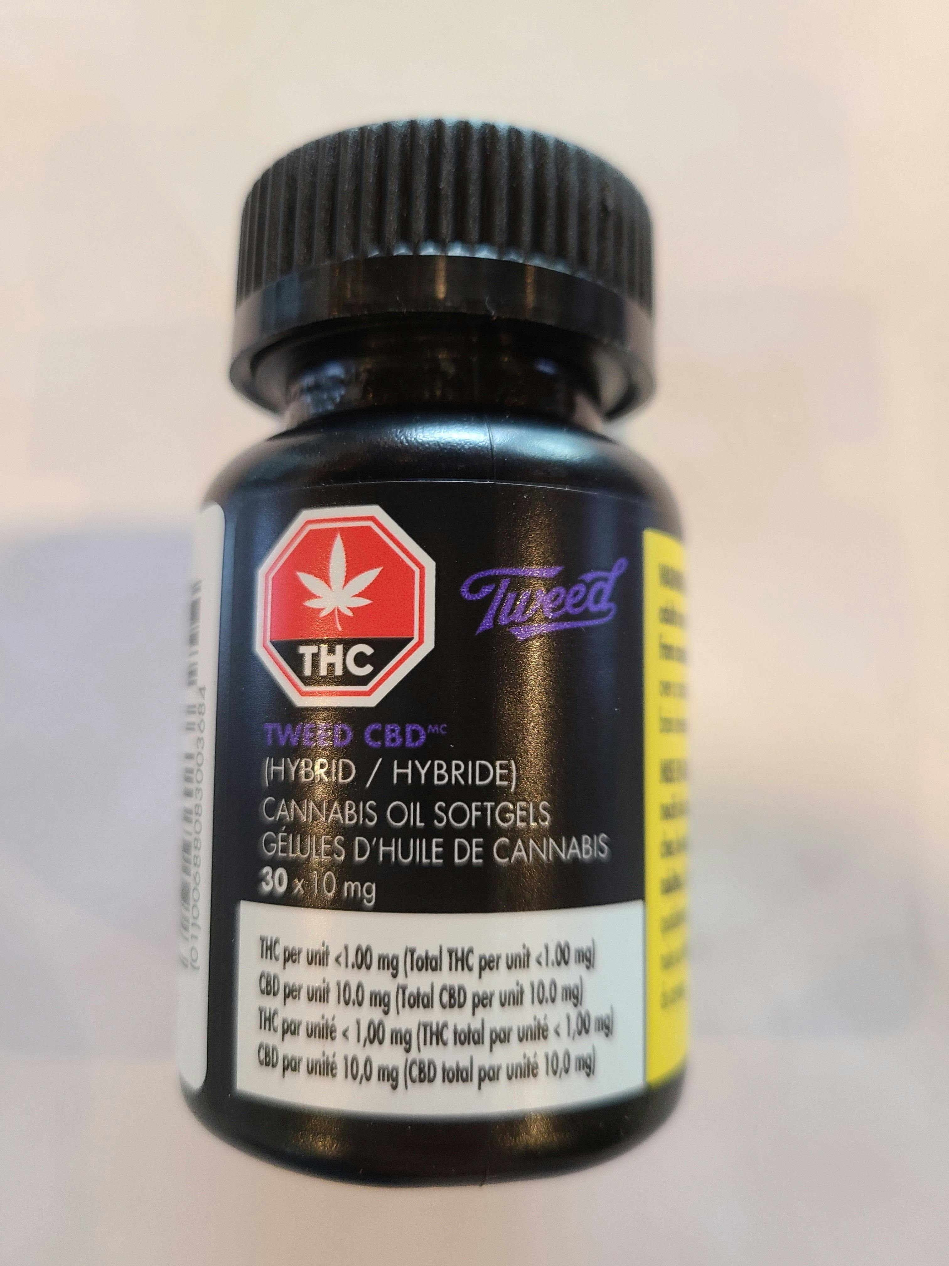 Tweed - CBD - Capsules - 30 x 10mg