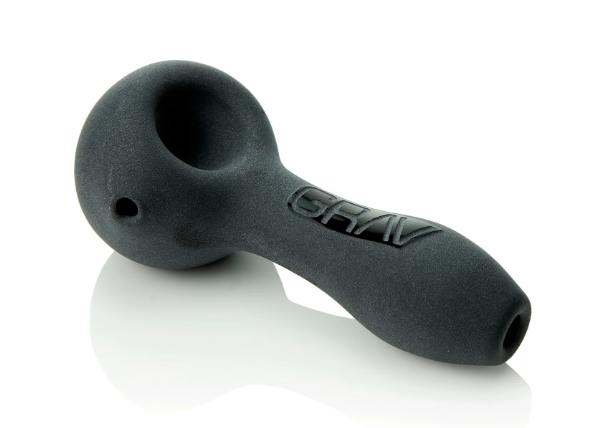 T2 Pipe - Grav - Sandblasted Spoon - 4" - Assorted Colours