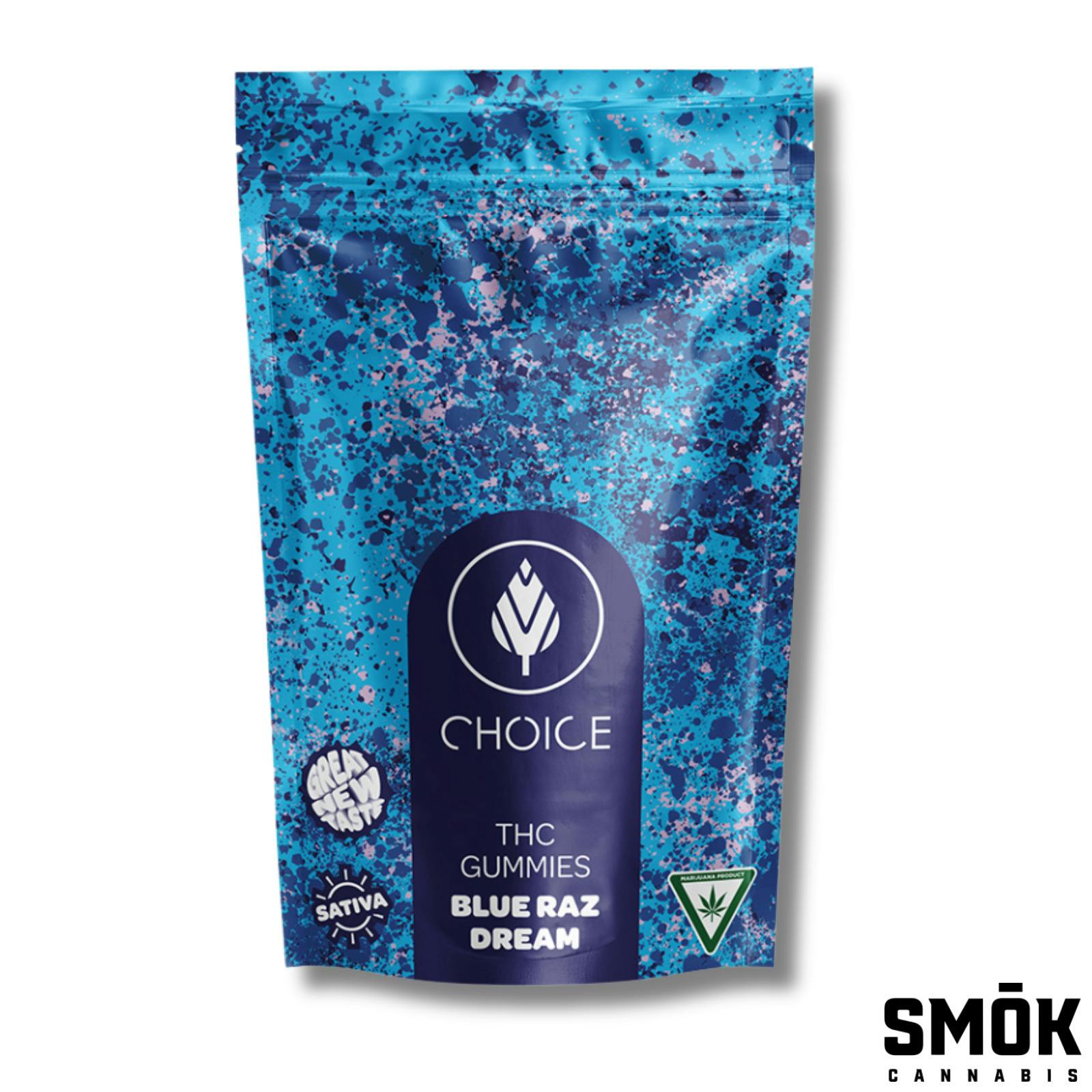 Choice Chews Sativa Blue Raz Dream