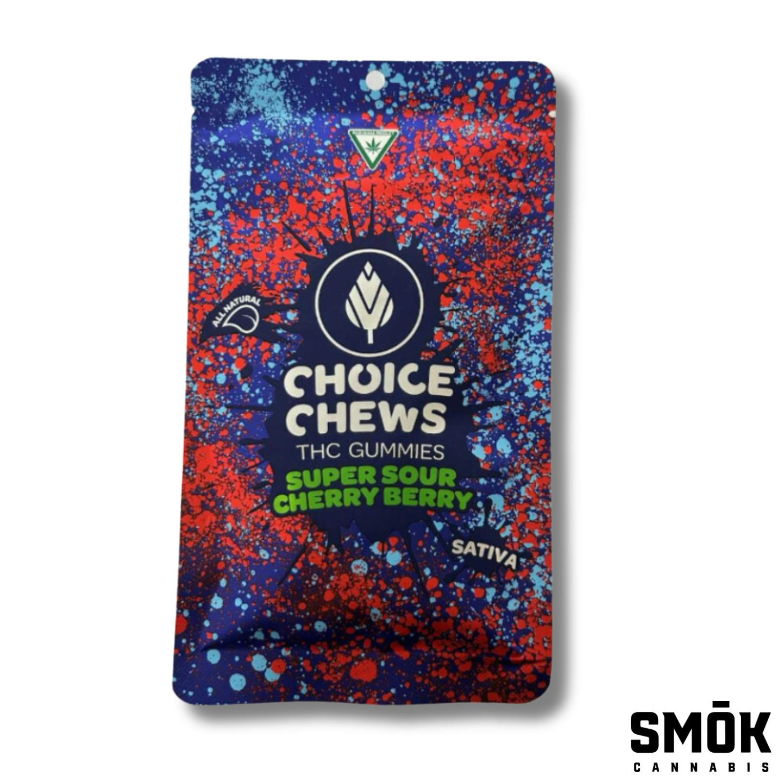 Choice Chews Indica Chronic Cherry Berry