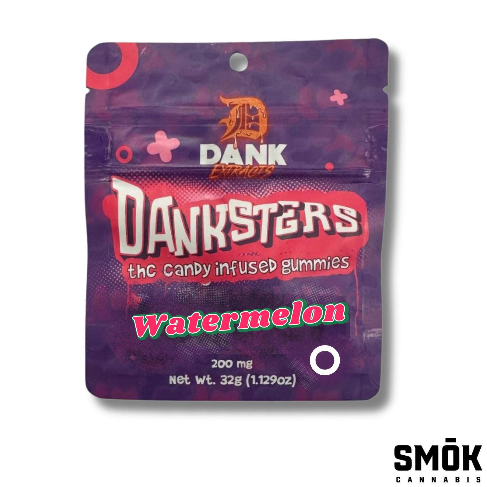 Dank Gummies - Nerd Gummies Watermelon