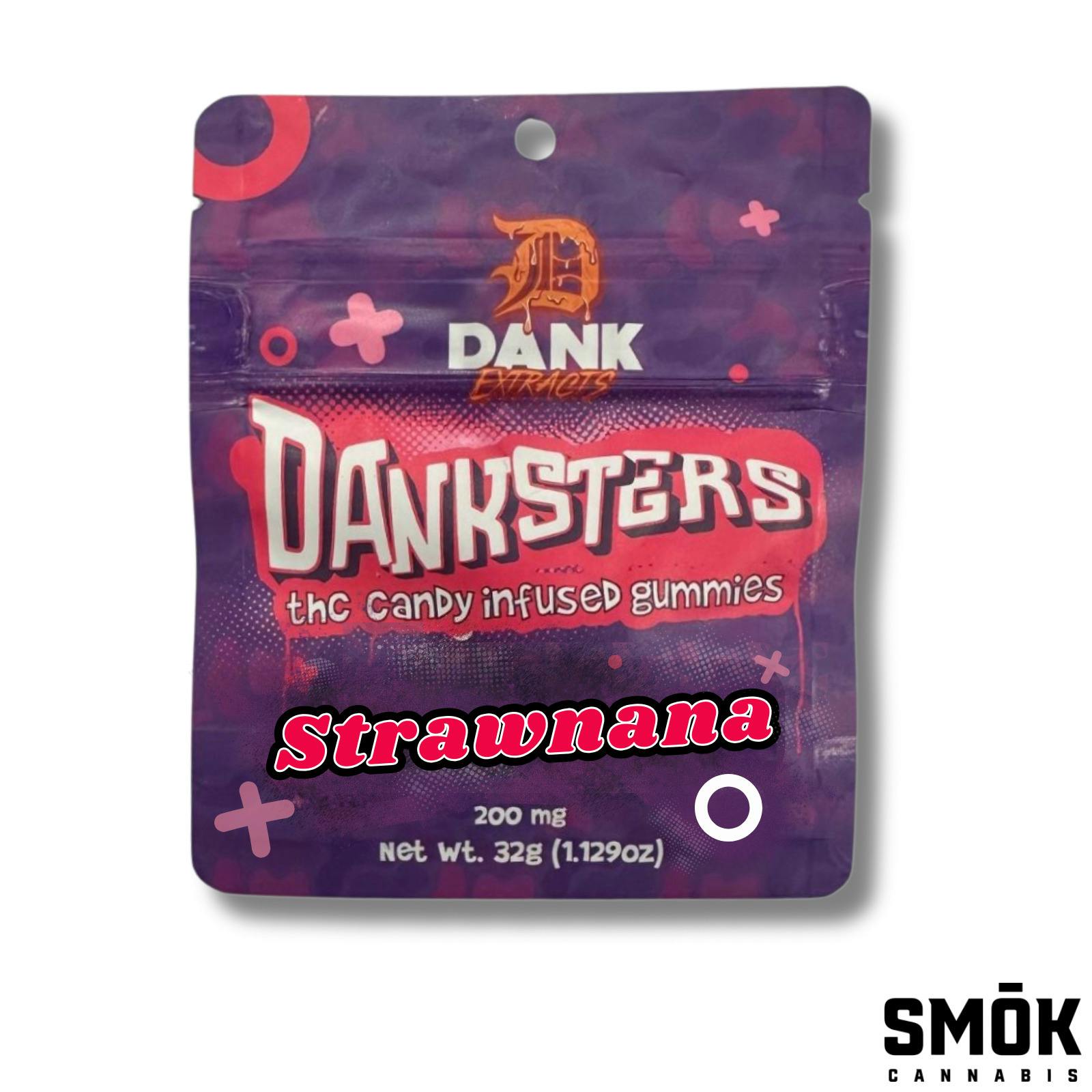 Dank Gummies - Nerd Gummies Strawnana