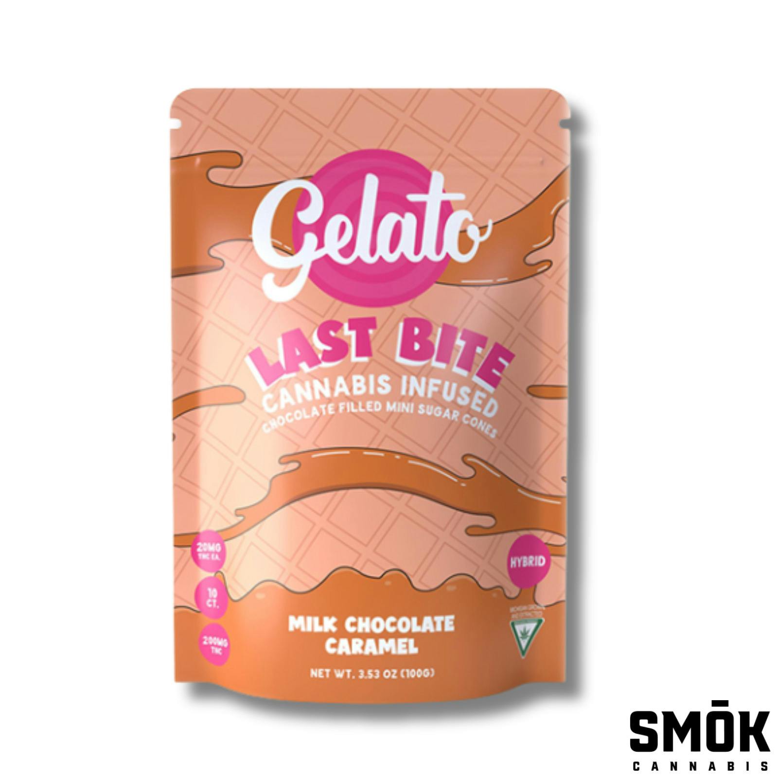Gelato Last Bites Milk Chocolate Caramel