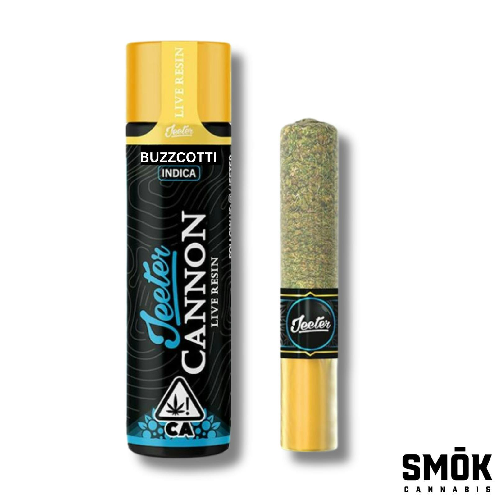 Infused Jeeter Live Rosin Cannon Big League Sherb