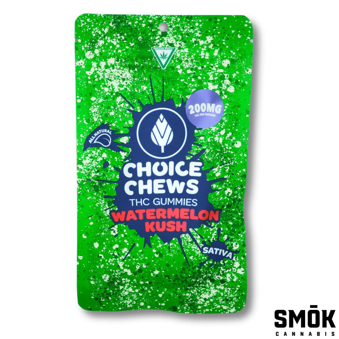 Choice Chews Sativa Watermelon Kush