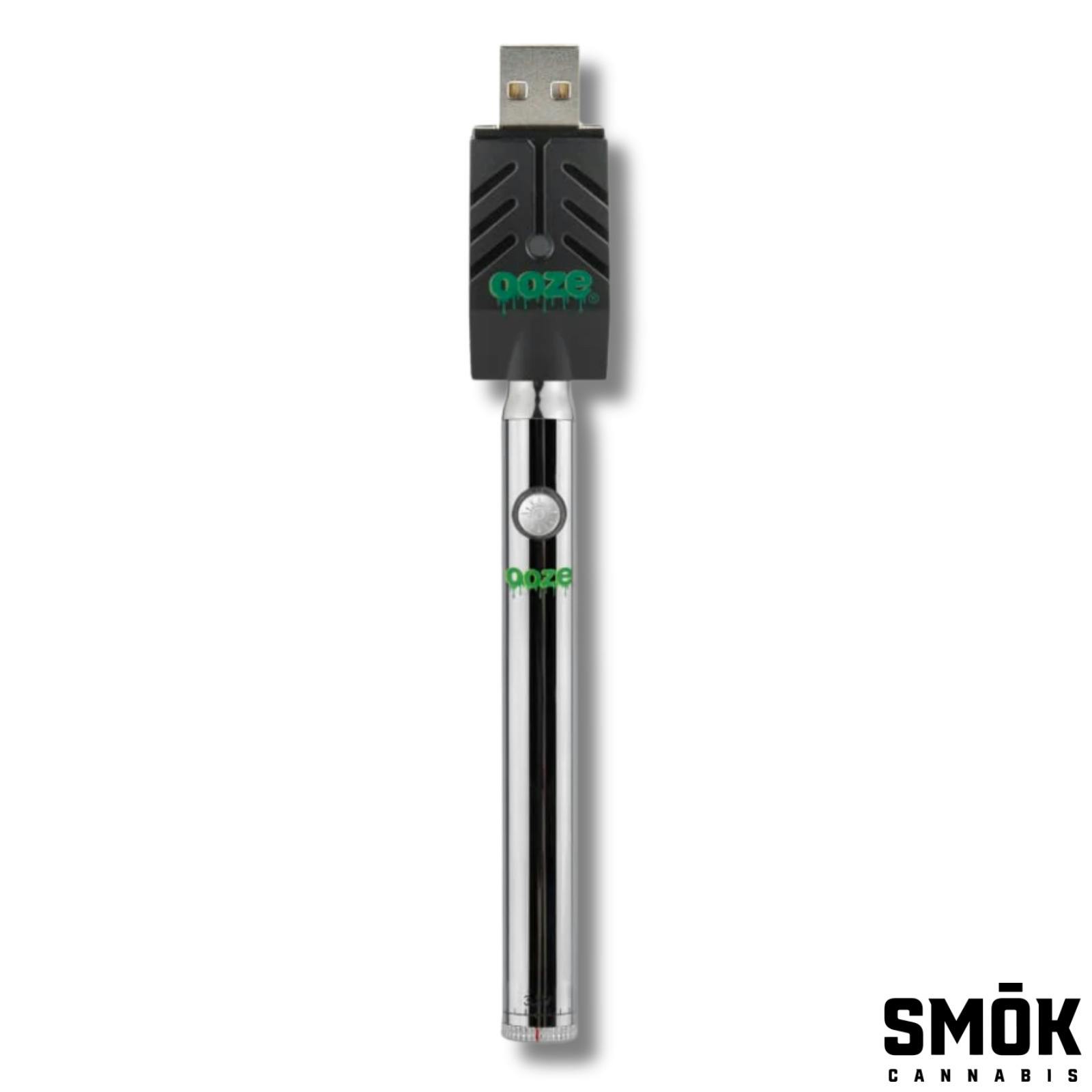 OOZE Slim Twist Pen Battery Cosmic Chrome
