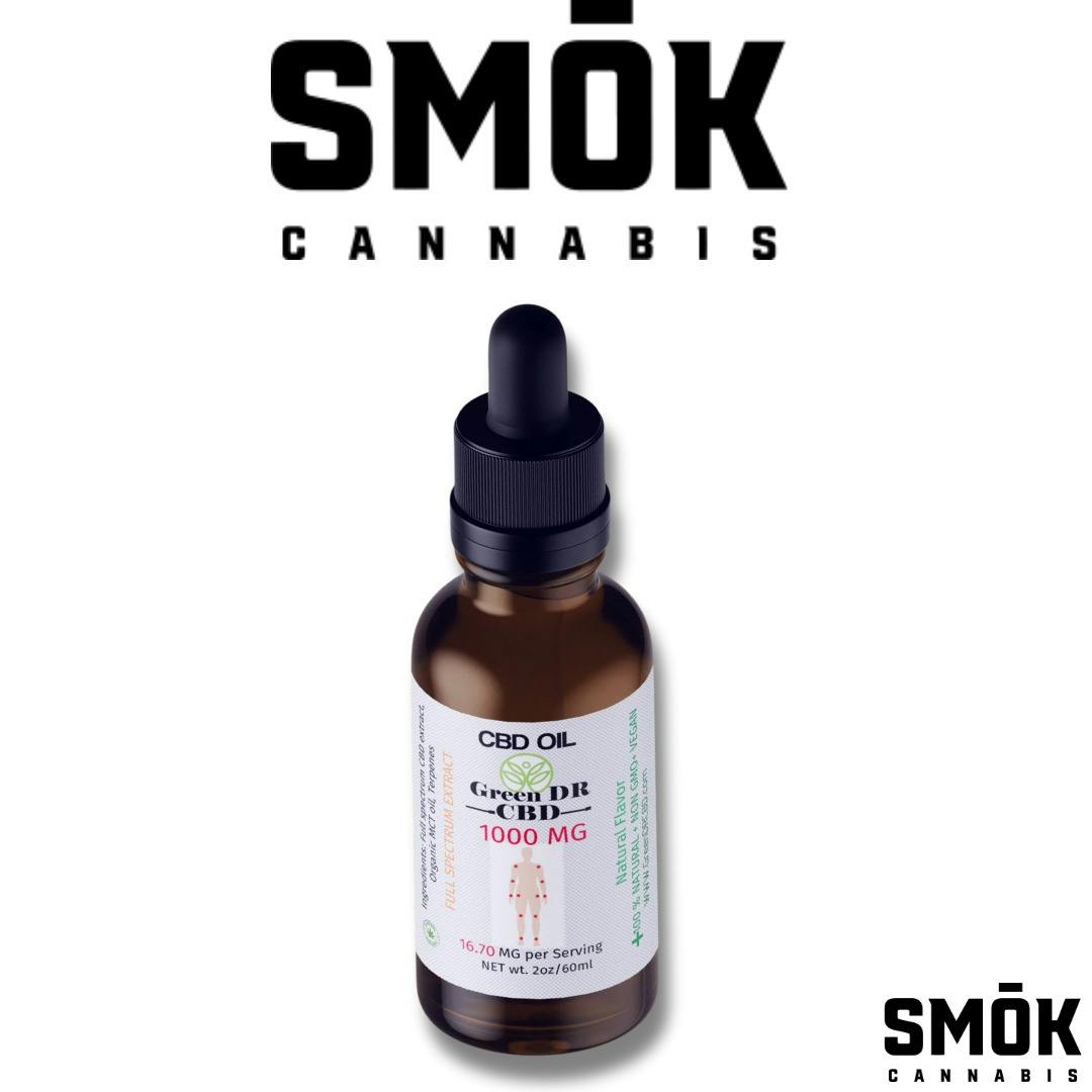 Green Dr CBD Full Spectrum Tincture 1000mg 30ml