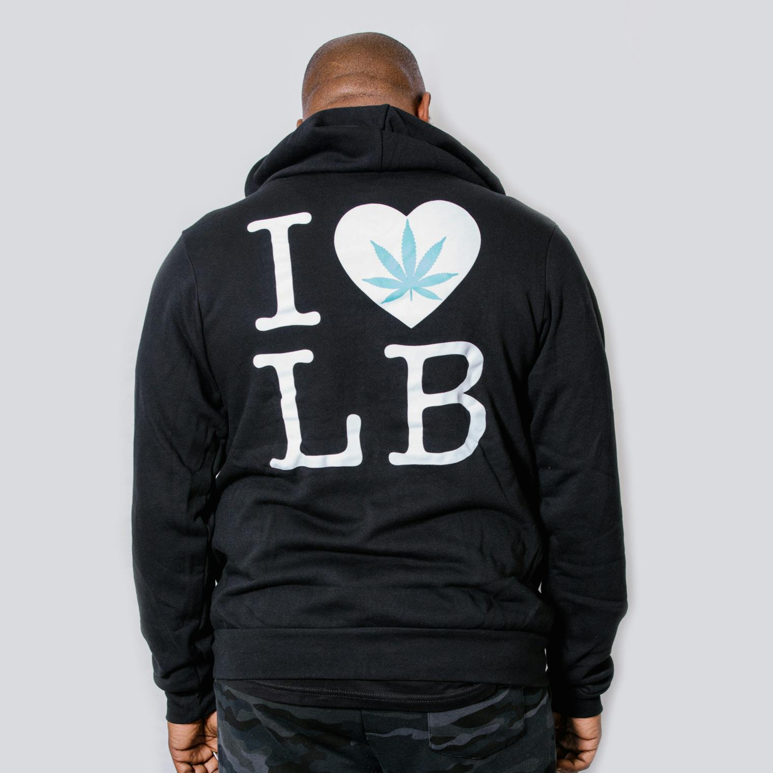 Haven - Civic Collection - I Heart LB Zip Up Hoodie (XS) | Apparel
