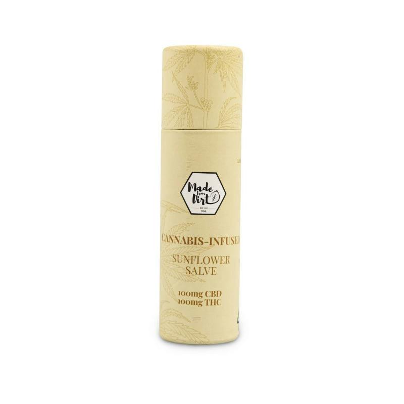 Made From Dirt: Sunflower Salve 1:1 200mg