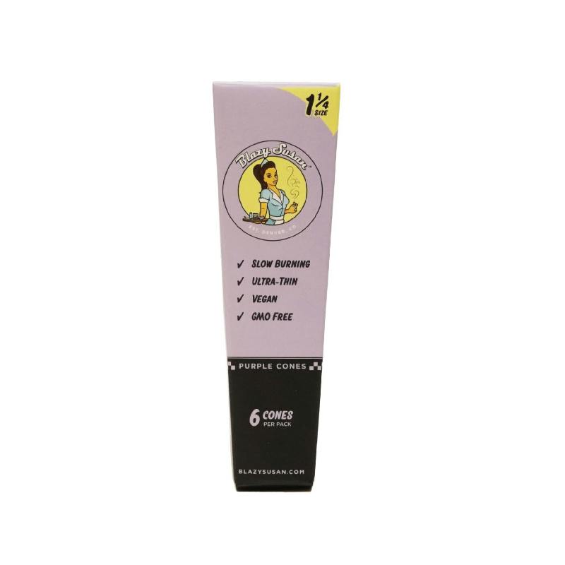 Blazy Susan - Purple Rolling Papers 1-1/4 50ct