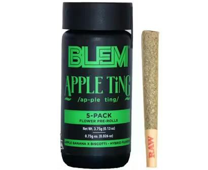 BLEM APPLE TING 5-Pack .75g Pre-Rolls