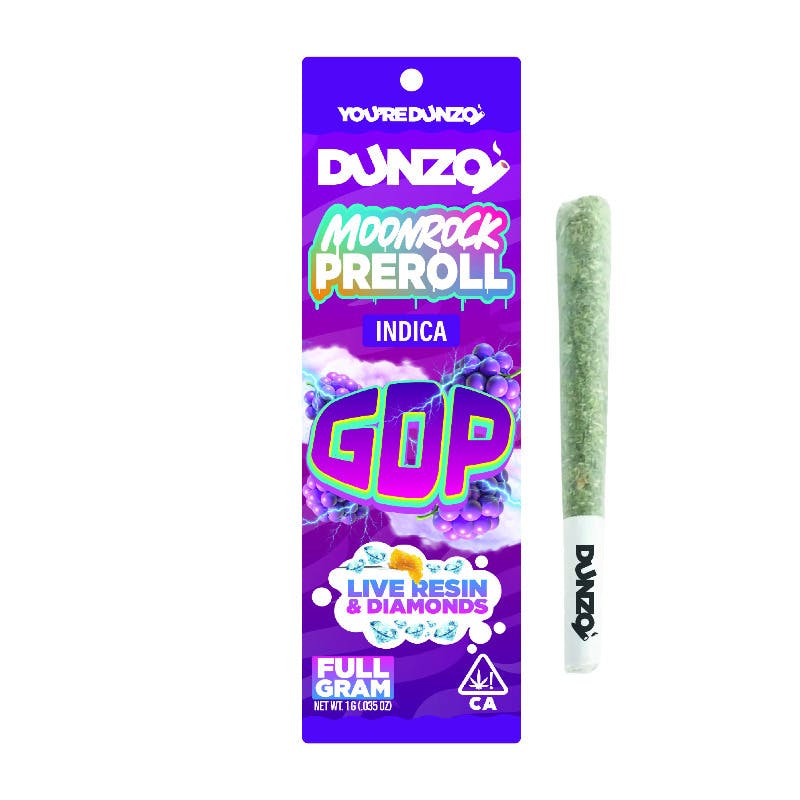 Dunzo - GDP: GDP Moonrock Infused Preroll 1g