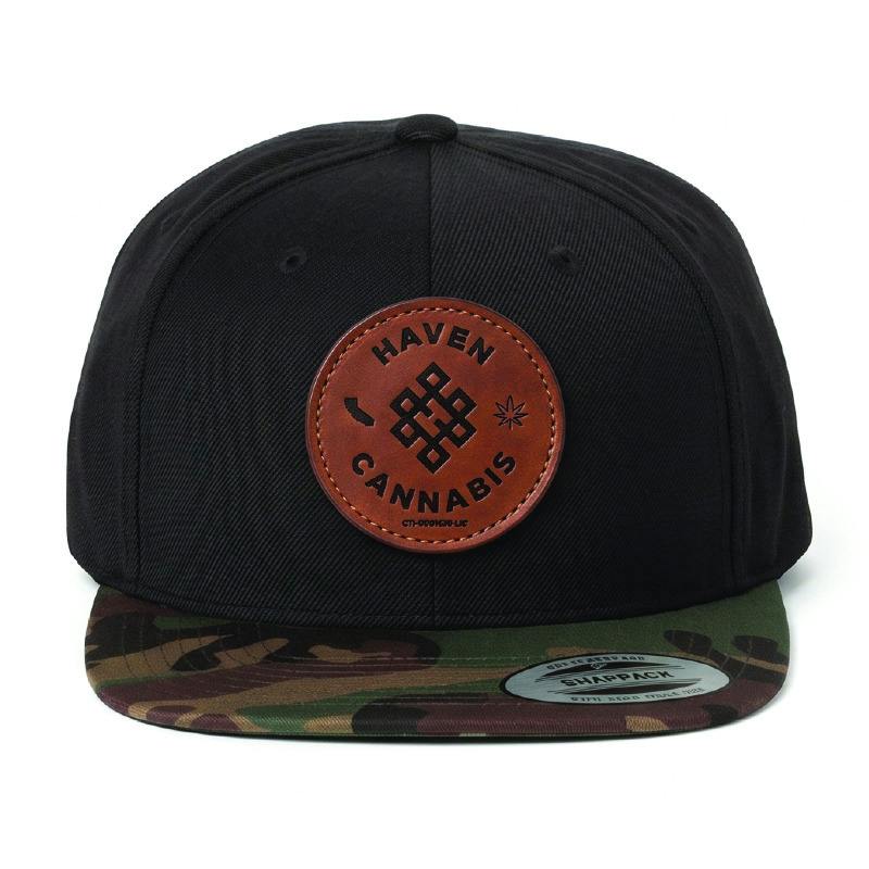 Haven - Limited Edition - Black Camo Snapback Cap