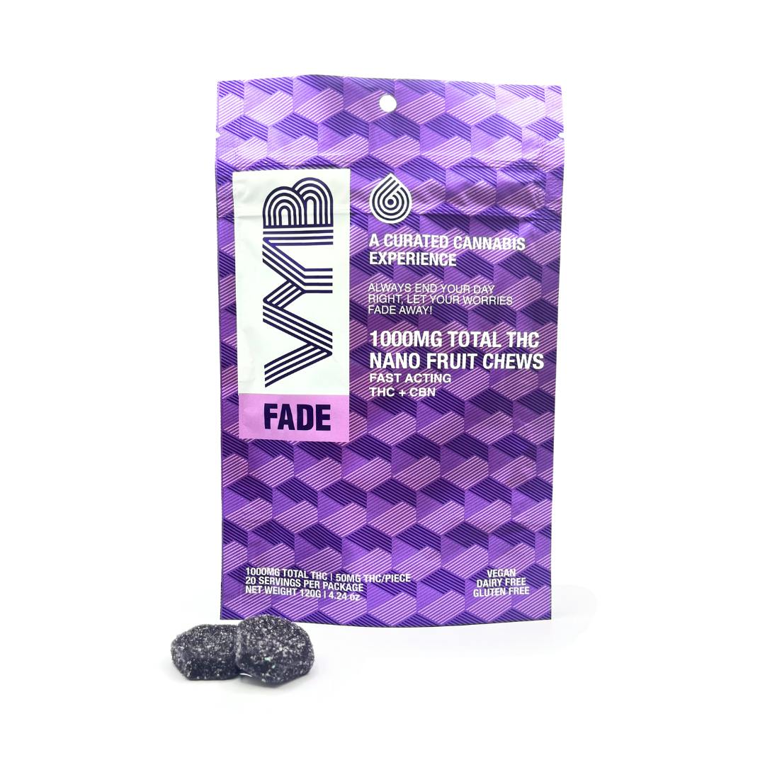 VYB 1000mg Nano Fade Blue Raspberry