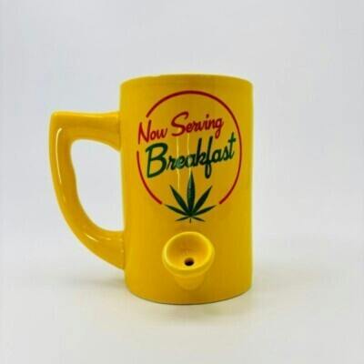 Now Serving Breakfast Pipe Mug