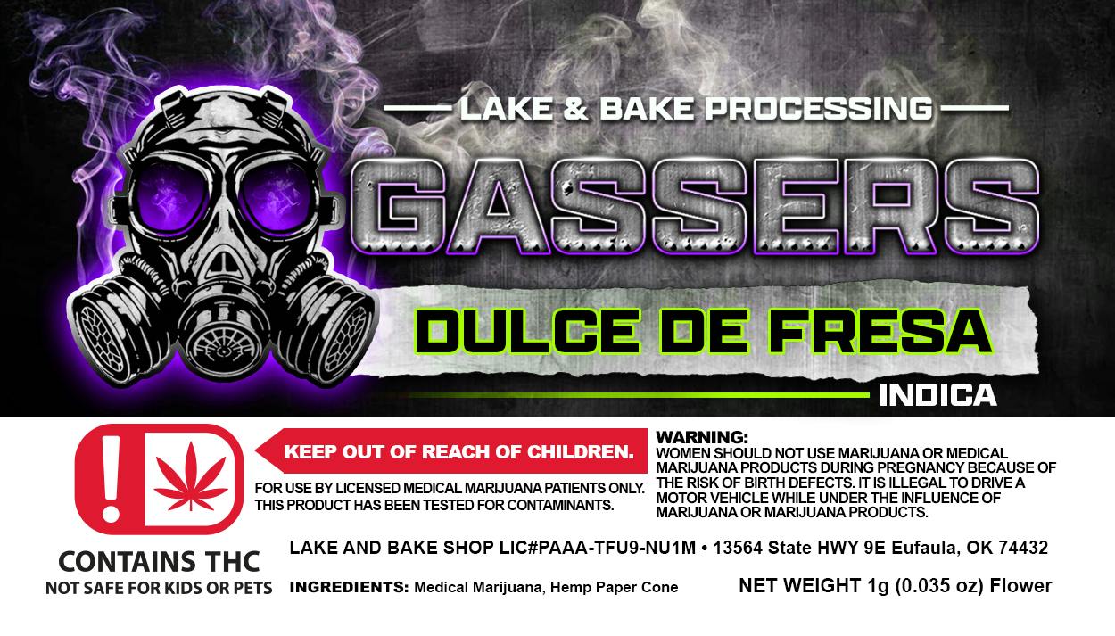 Gassers 1g Preroll Dulce De Fresa (I)