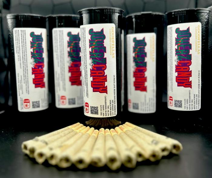 Hustler 14g Infused Preroll Pack Jokerz Candy