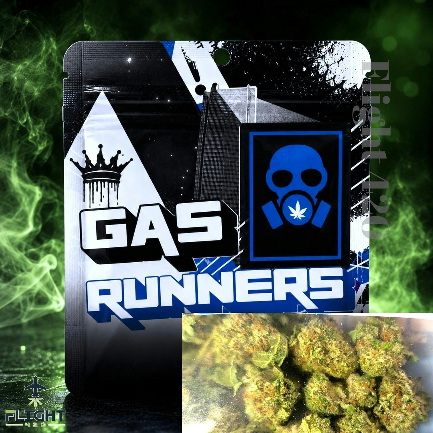 Gas Runners 3.5g Flower Cherry Sherb 26.11% I