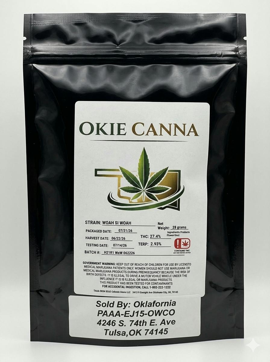 Okie Canna 28g Divine Mintz Flower 23.3% H