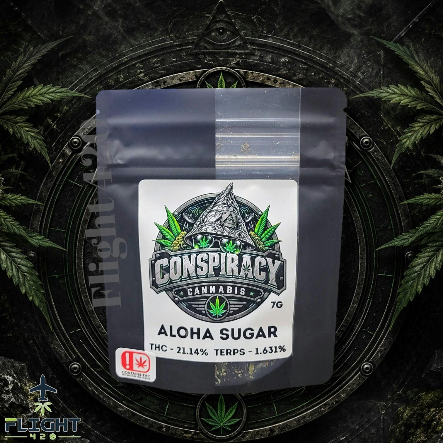 Conspiracy 7g Flower Aloha Sugar 21.14% H