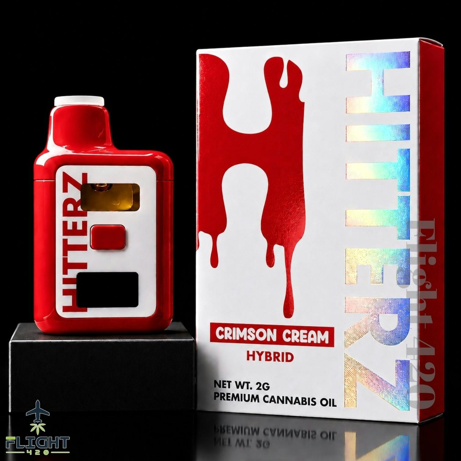 Hitterz 2g Premium Disposable Crimson Cream