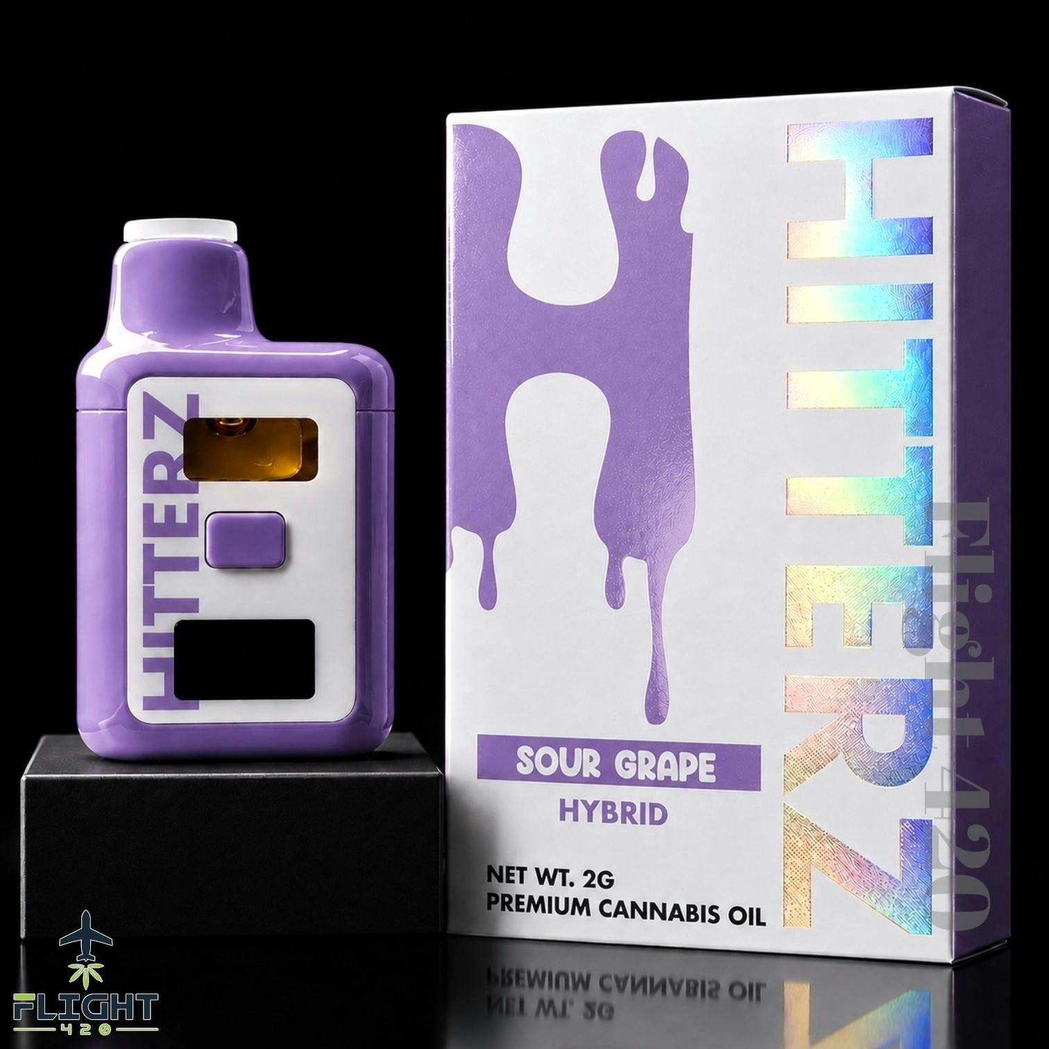 Hitterz 2g Premium Disposable Sour Grape