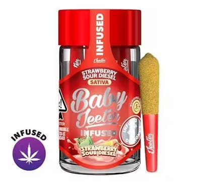 Strawberry Sour Diesel: Baby Jeeter